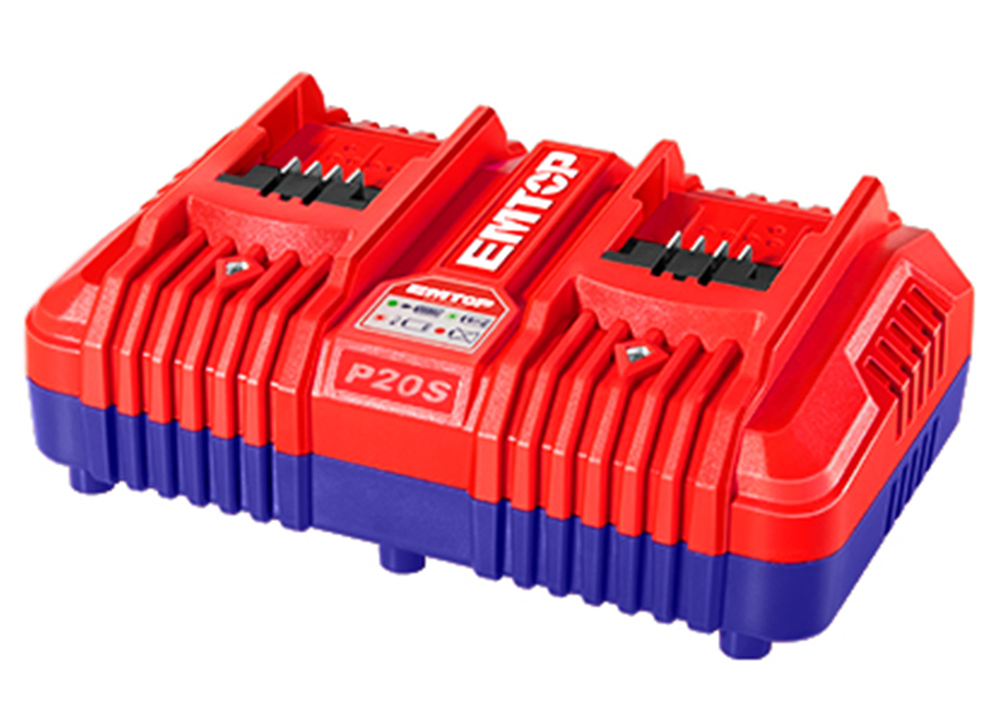 CHARGEUR DOUBLE INTELLIGENT RAPIDE 4.0A 20V 